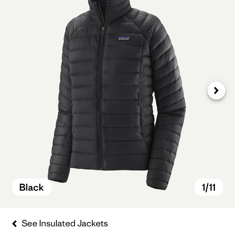 Patagonia Women's Black Puffer Jacket